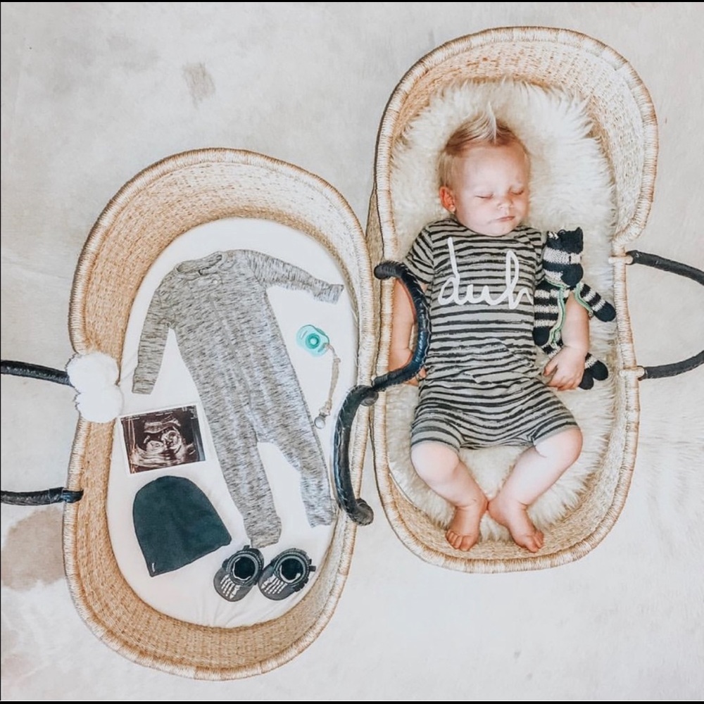 Plum + Sparrow Moses Basket